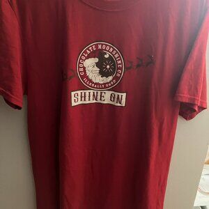 Chocolate Moonshine T-Shirt in Red - Holiday Design - Size Medium